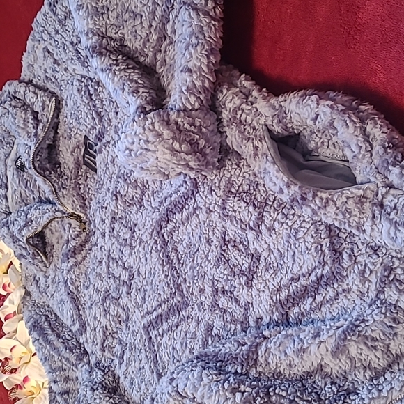 Quarter Zip Sherpa Sweater NWOT - Picture 2 of 12